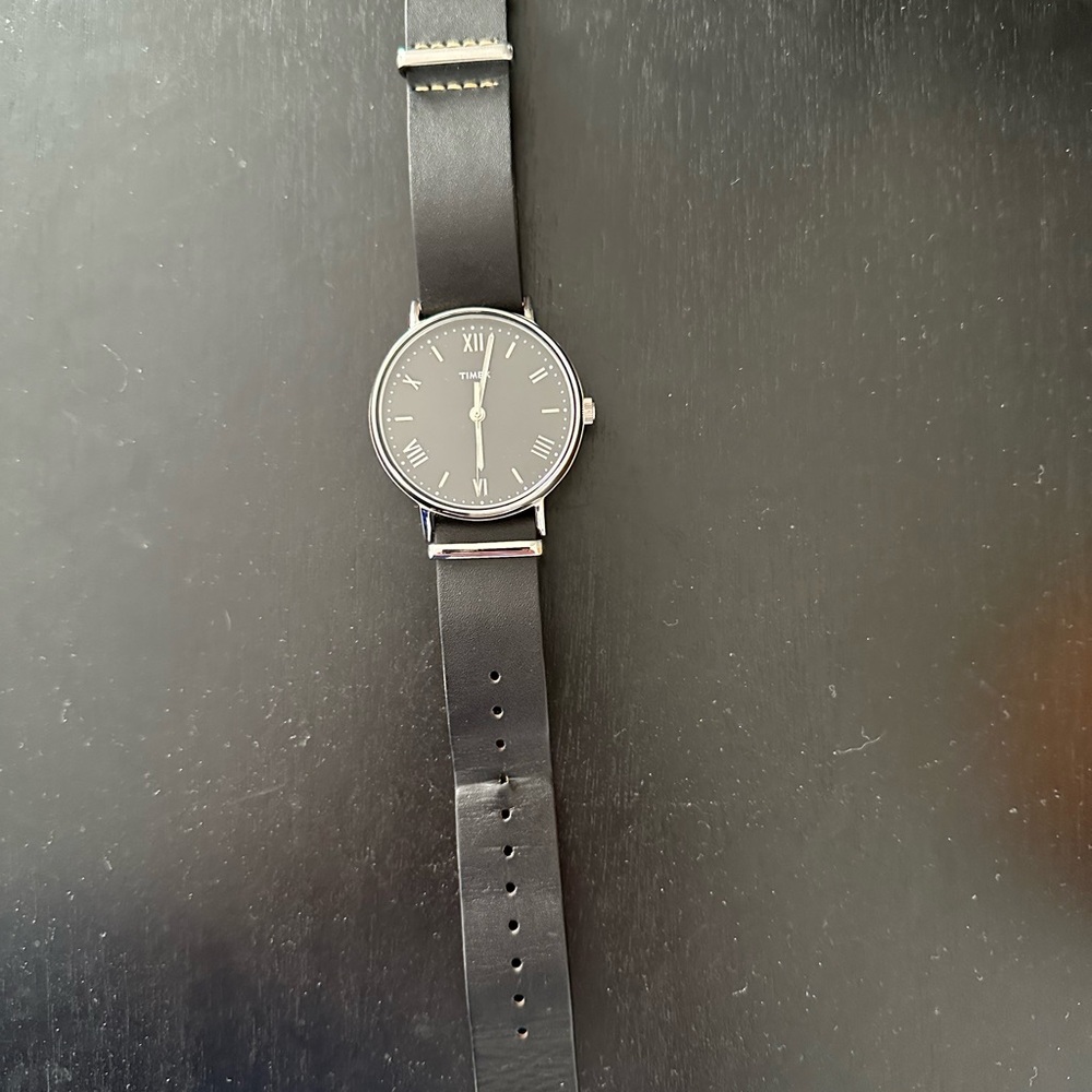 Black Timex Watch
